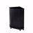 Bathroom Cabinet Triangle Corner Storage Cabinet With Adjustable Shelves Modern Style MDF Board