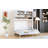 Queen Size Wall Murphy Bed With Ample Storage Space