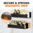 Set of 2 Heavy Duty Magnetic Spice Storage Organizer