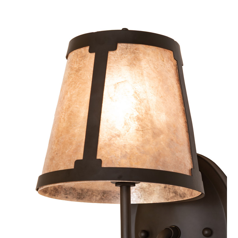 1 - Light Armed Sconce, Silver