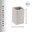 Porte-brosse à dents carré en résine-108257951