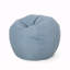 Fauteuil à billes 3 pieds, bleu sarcelle