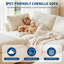 Canapé modulaire en U modulaire, canapé 5 places avec sièges profonds de 25,59 po, tissu chenille doux, housses lavables, livraison compressée, grand canapé de salon-512677372