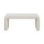 Banc Boucle crème l 42 po