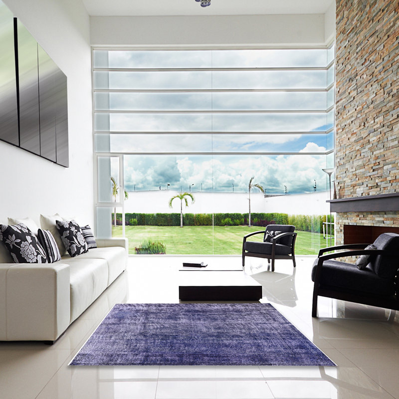 Tapis mauve, Carré 8 pi
