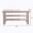 Pina Quality Solid Wood Shoe Bench, White Finish-1724526054