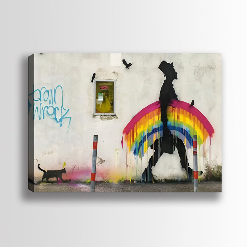 Peinture décorative sur toile