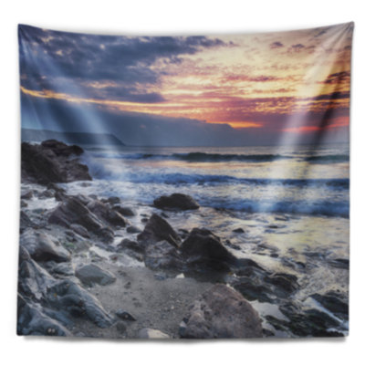 Tapisserie portholland rocky shore