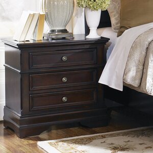 Agilar 3 Drawer Nightstand