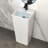 16" Classic White Ceramic Pedestal Sink Bathroom Sink Basin