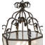 Luminaire suspendu 26 po de large Wolfgang