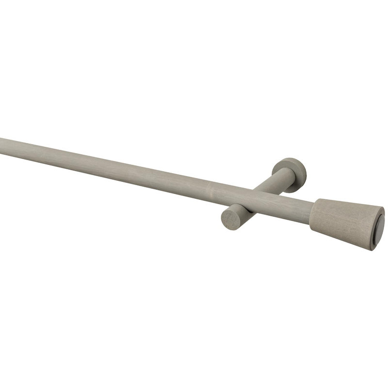 Tringle à rideaux simple 95 po Arsos, H 1,10 po x l 95,00 po x P 2,00 po