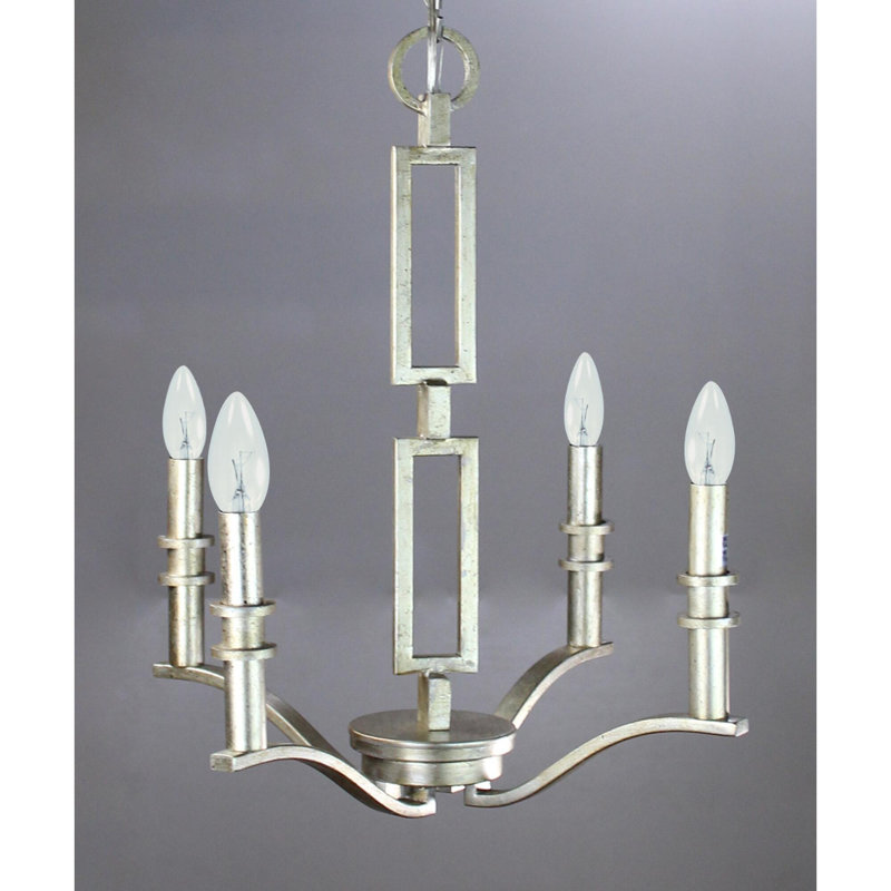 Style bougie classique/traditionnel 4 lumières lustre Presque