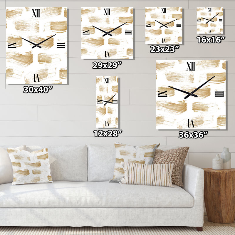 Horloge murale, Petit