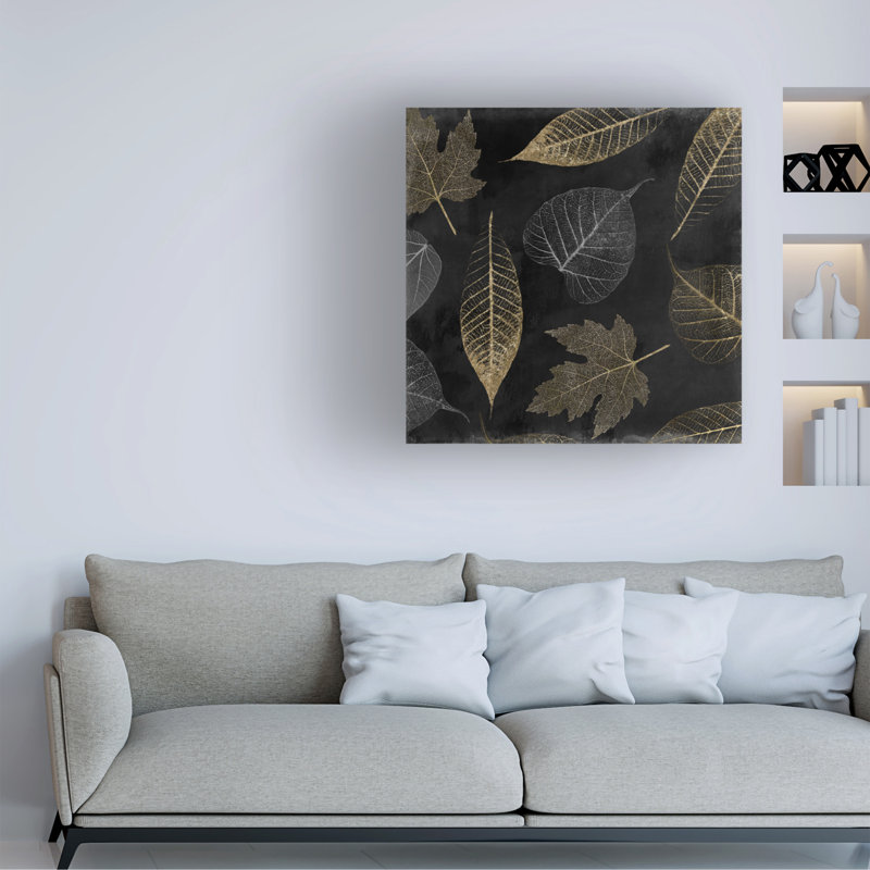 Art sur toile «Bachelor Sasha Autumn», H 14 po x l 14 po, Noir, noir, noir, noir