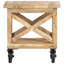 Kristina Wheel End Table