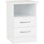 Cascio 2 Drawer Bedside Table-1318981661