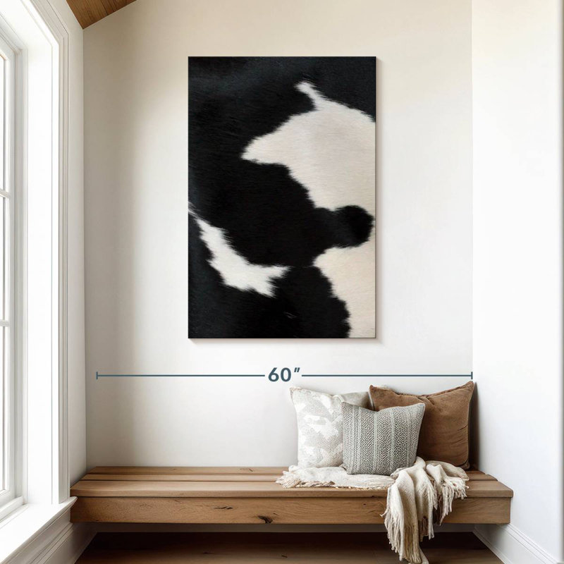 Brampt Cow Hide, 45" H x 30" W