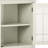 Connaught 46"W Solid Wood Traditional Low Storage Cabinet with Glass Doors and Adjustable Shelves-843167418