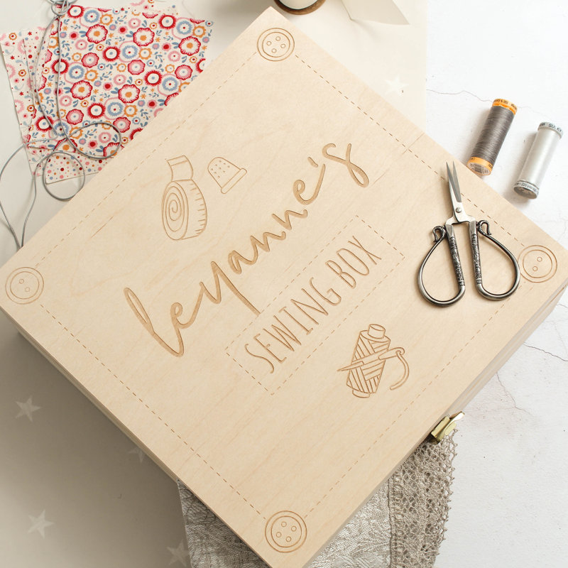 Joephine Personalised Sewing Box, Yes