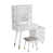 White is out of stock selected