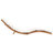 Audria 68.9" Long Teak Single Chaise with Cushions-947515797