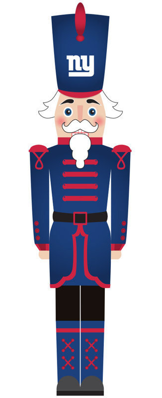 New York Giants 46" Nutcracker Leaner