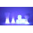 16" LED Light Up Serving Tray, Round Rechargeable Glowing Up Liquor Bottle Display Bar Tray with Remote Control