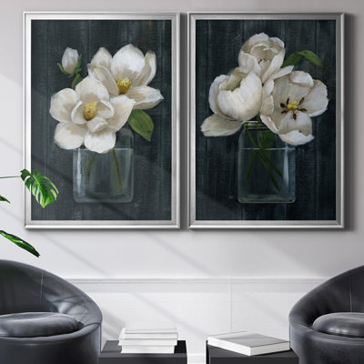 «Chalkboard Beauty I», ensemble de 2 reproductions d'art