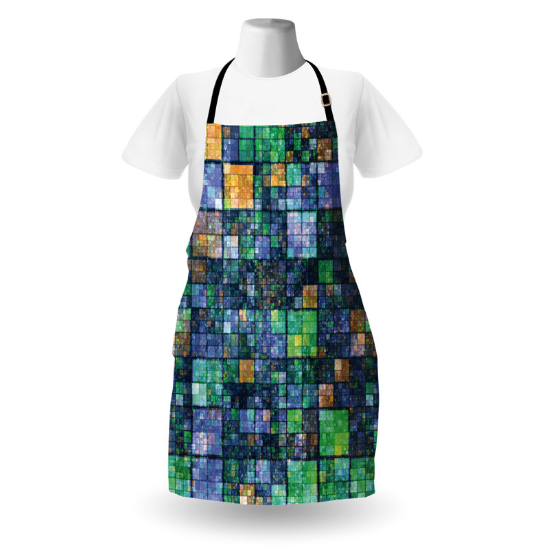 Geometric Bib Apron