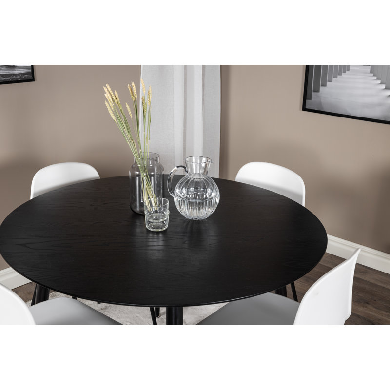 Schroeder 4 - Person Dining Set, White