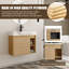 Ensemble simple meuble-lavabo Oakshade de 28 po avec lavabo en céramique-1141426782-1141426783