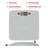 Escali Digital Glass Bathroom Scale