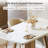 47" Rectangle Dining Table With Crossed Base (2 Pcs)