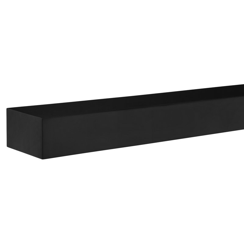 The Tyler 84" Shelf MDF Black Paint, 84", Black