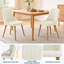 Ensemble de 2 chaises de salle à manger, cuisine moderne rembourrée-270904343-270904346