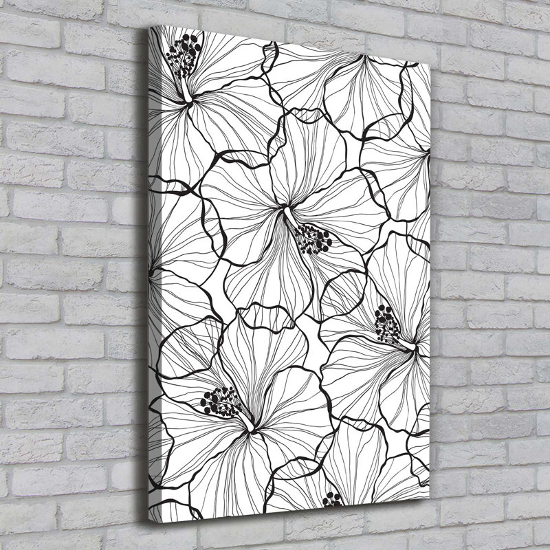 Hibiscus - Wrapped Canvas Print