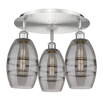 Dundrod Glass Flush Mount
