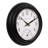 La Crosse Clock 8 in. Colby Indoor/Outdoor Analogue Quartz Wall Clock with Temperature