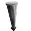 Base de lit plateforme en acier robuste avec pieds ronds 3 po Ziva University-268356894