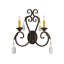 Josephine 2 - Light Candle Wall Light