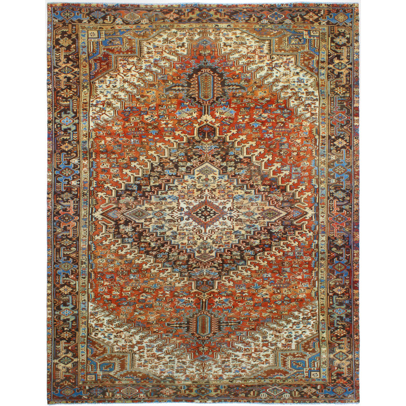 Khylar Heriz Levent Rust Rug