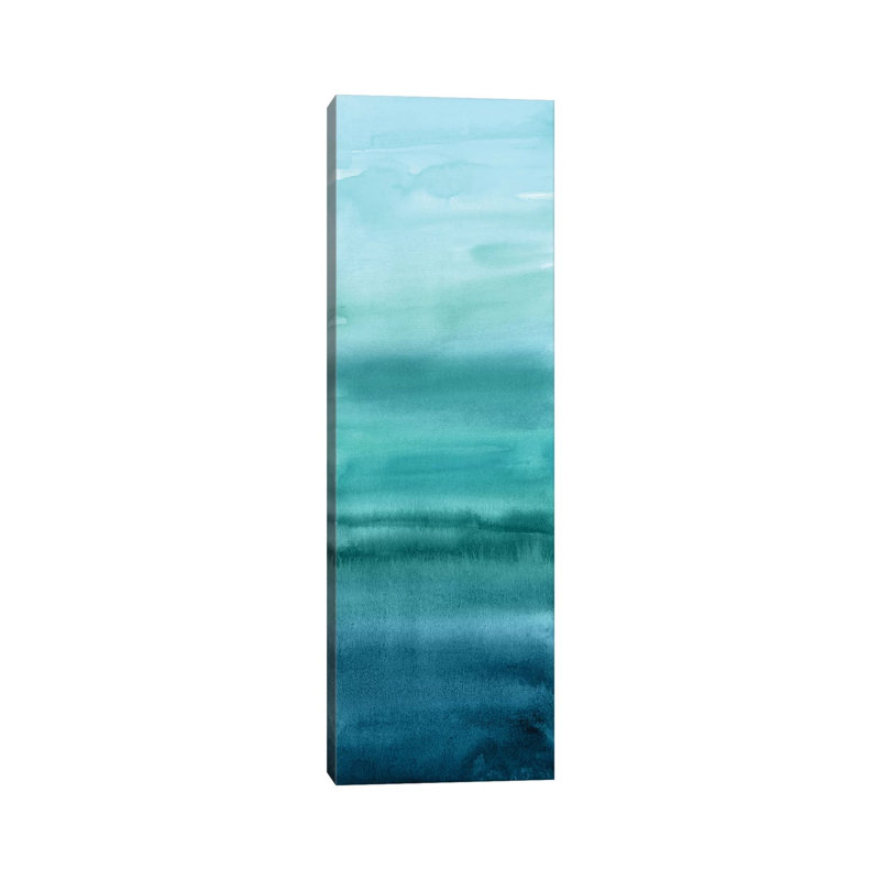 Cerulean Blend by Allie Corbin - Wrapped Canvas Panoramic Gallery-Wrapped Canvas Giclée, 30.48 cm H x 91.44 cm W