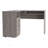 L-Shaped Desk Bradford With Keyboard Shelf And Light Gray Finish, Maximizing Workspace And Storage Efficiency-816738970