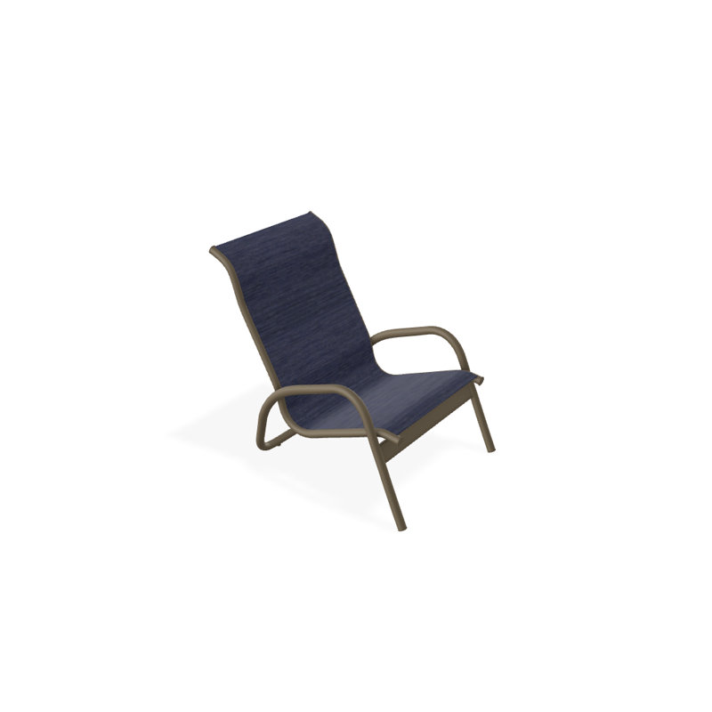 Beach Chair, Textured Beachwood, Collect Indigo