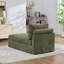 Canapé-lit modulaire en chenille de 31,9 po de largeur avec oreiller gauche-1195089153