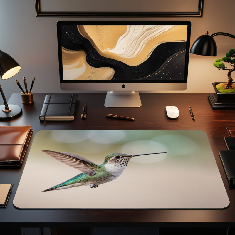 Polyester Desk Pad, 23.6x13.8