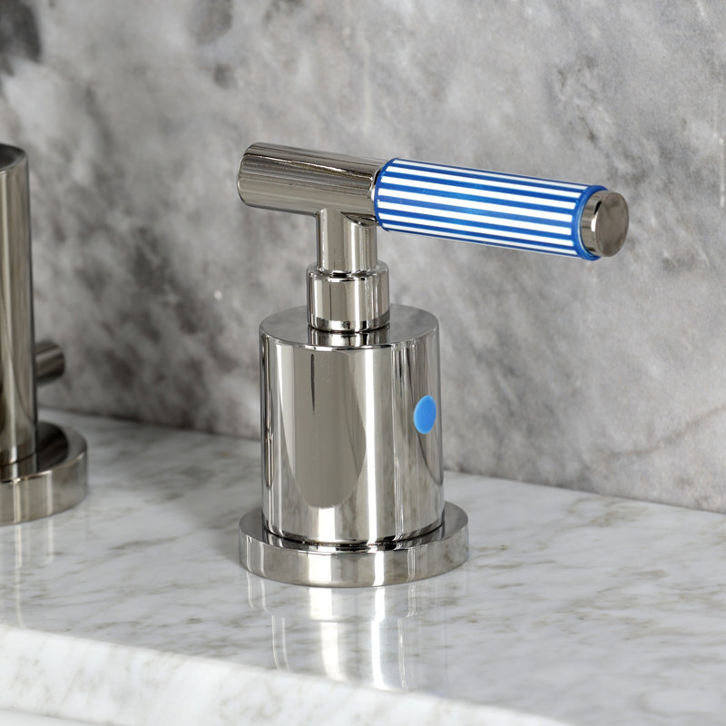 Robinet de salle de bain Kingston Kingston FSC8923KPS, Nickel poli