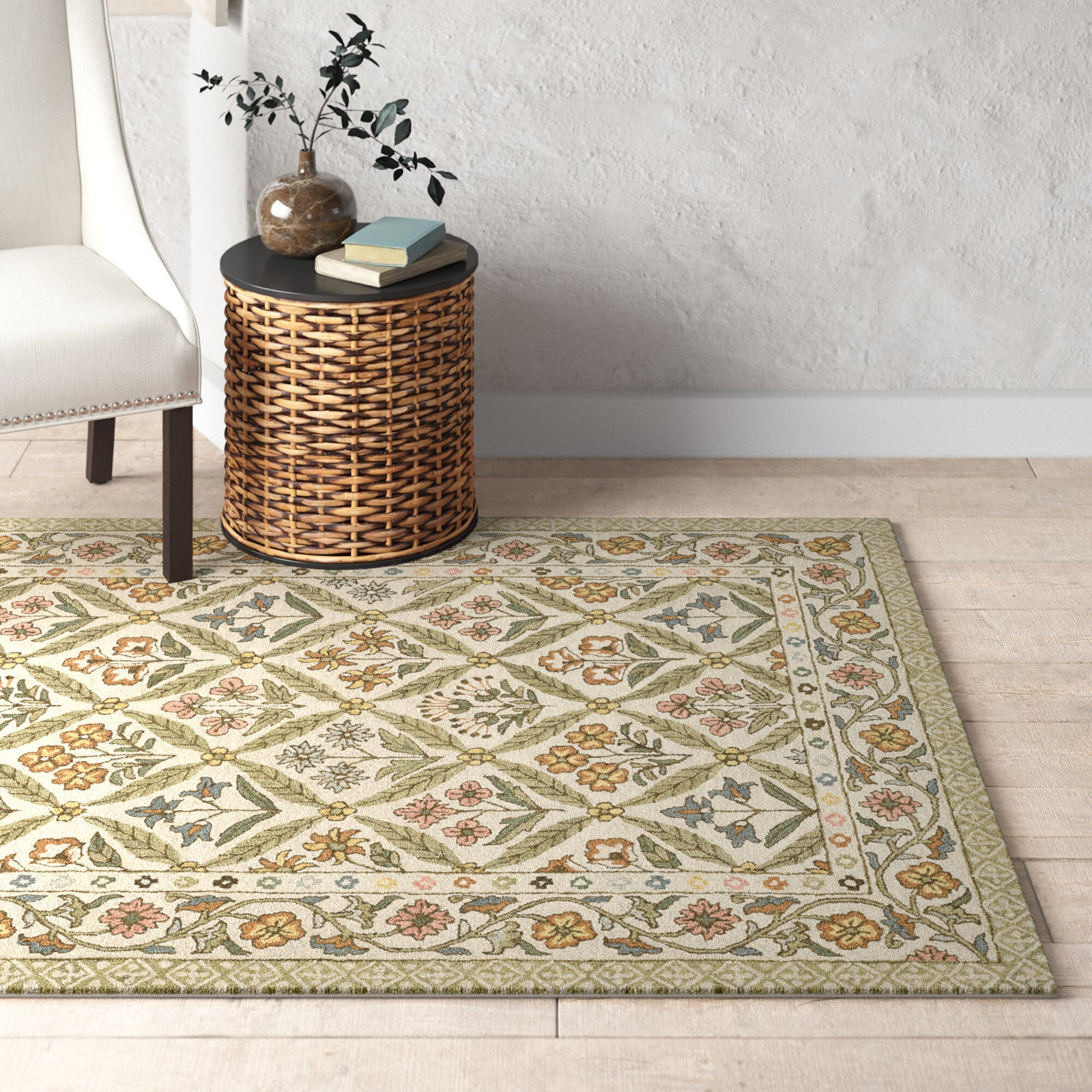 Alice Hand-Woven Oriental Rug, Rectangle 2' x 3'