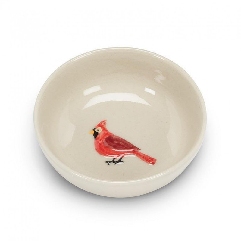 Mini With Cardinal Bowl